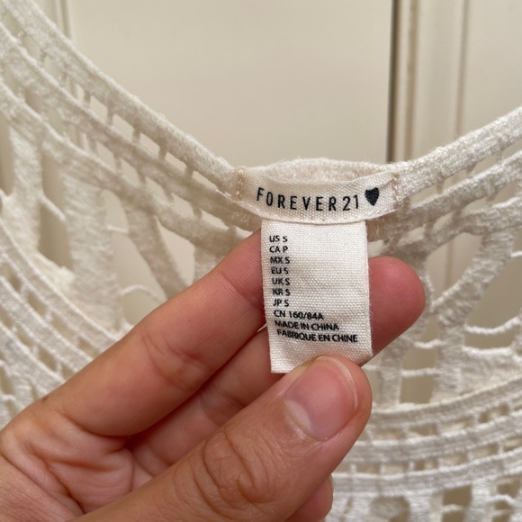 Forever 21 beach/rave summer top size S - Picture 5 of 5